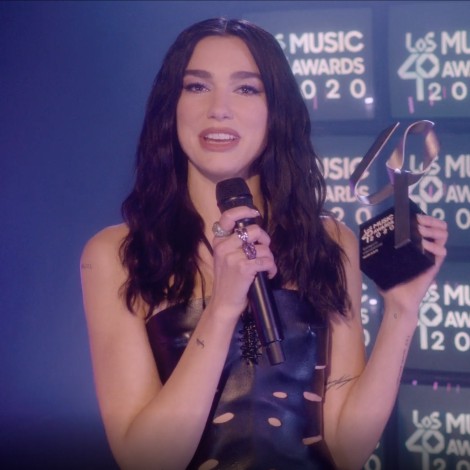 Los emotivos recuerdos de Dua Lipa tras conquistar 2 LOS40 Music Awards 2020