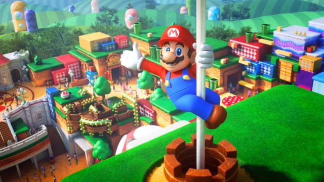 Miyamoto hace un tour por Super Nintendo World