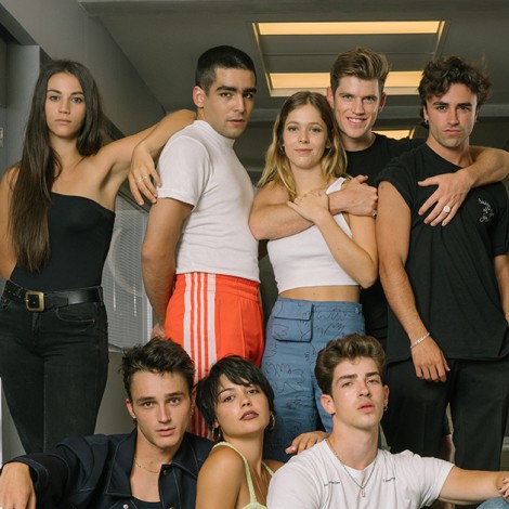 Las fotos “más felices” del rodaje de la cuarta temporada de ‘Élite’ con los nuevos fichajes