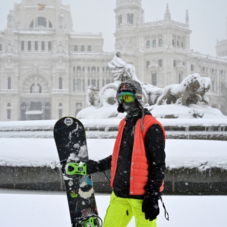 Nieve en Madrid: las dificultades de los locutores de LOS40 para entrar a nuestros estudios