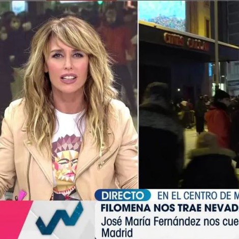 “Este es gilipollas”, Emma García explota en ‘Viva la vida’ tras ver unas imágenes de Madrid