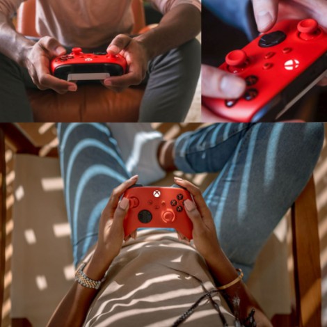 Xbox presenta su nuevo mando inalámbrico Xbox Pulse Red