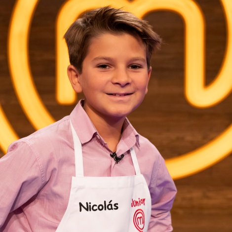 Nicolás, finalista de ‘Masterchef Junior’, es primo de una actriz muy famosa