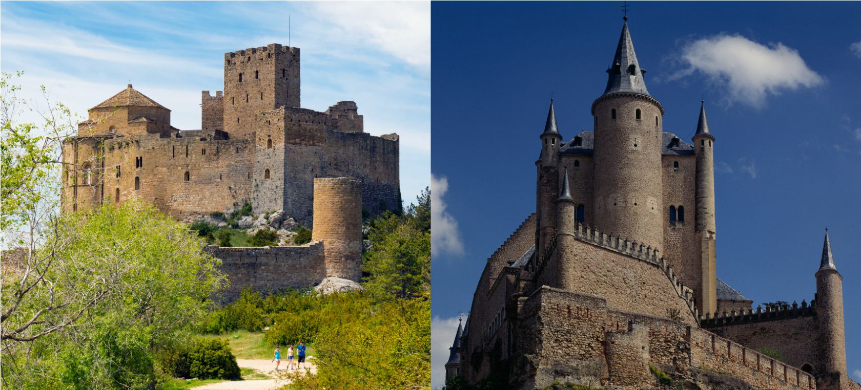 Estos dos castillos españoles están entre los 15 más bonitos del mundo