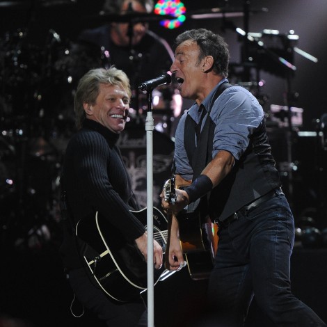 El día que Bon Jovi y Bruce Springsteen se conocieron “intercambiando saliva en el micrófono”