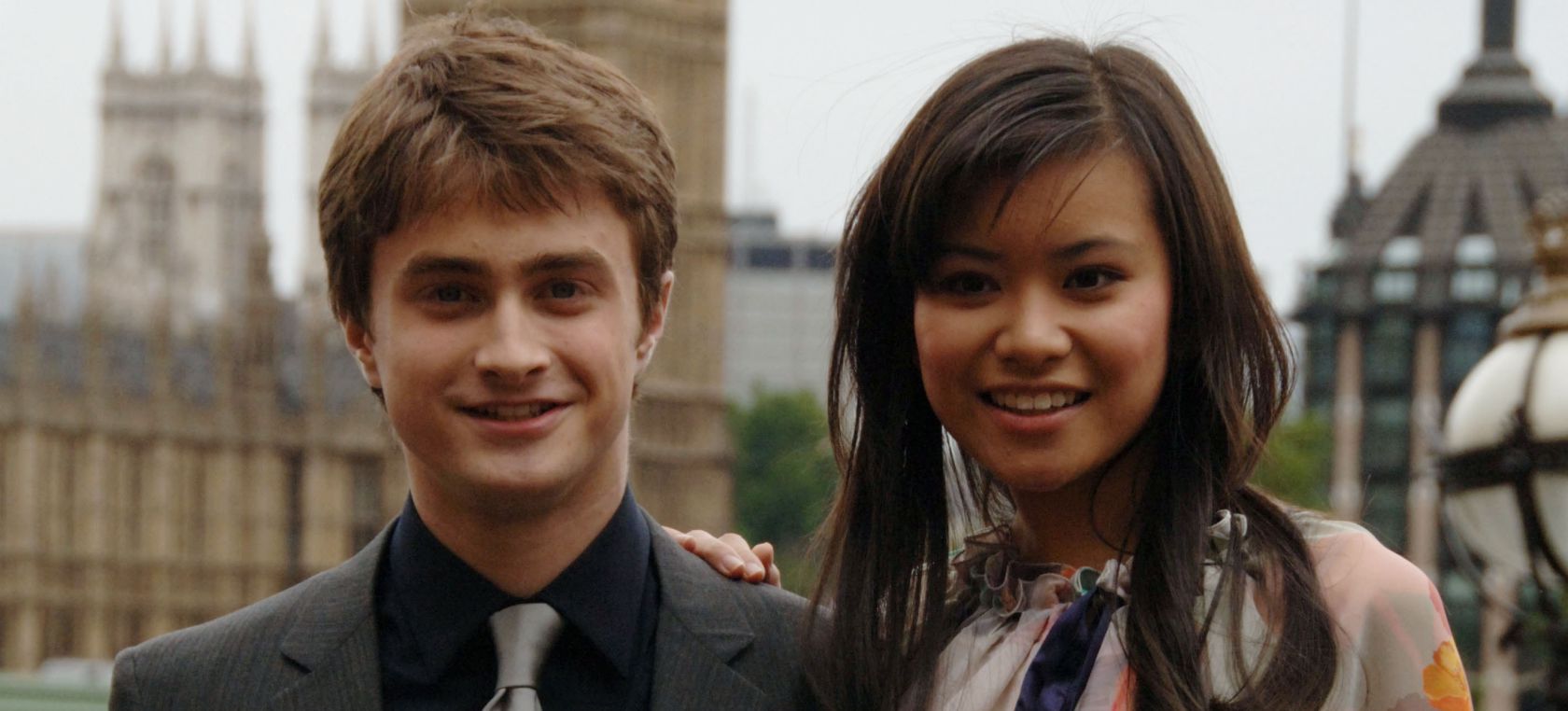 Daniel Radcliffe y Katie Leung en Londres para presentar Harry Potter And The Order Of The Phoenix 
