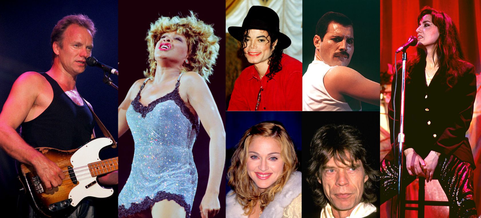 Sting, Freddie Mercury o Madonna: mayo de 1996, una lista con los Principales artistas de la historia