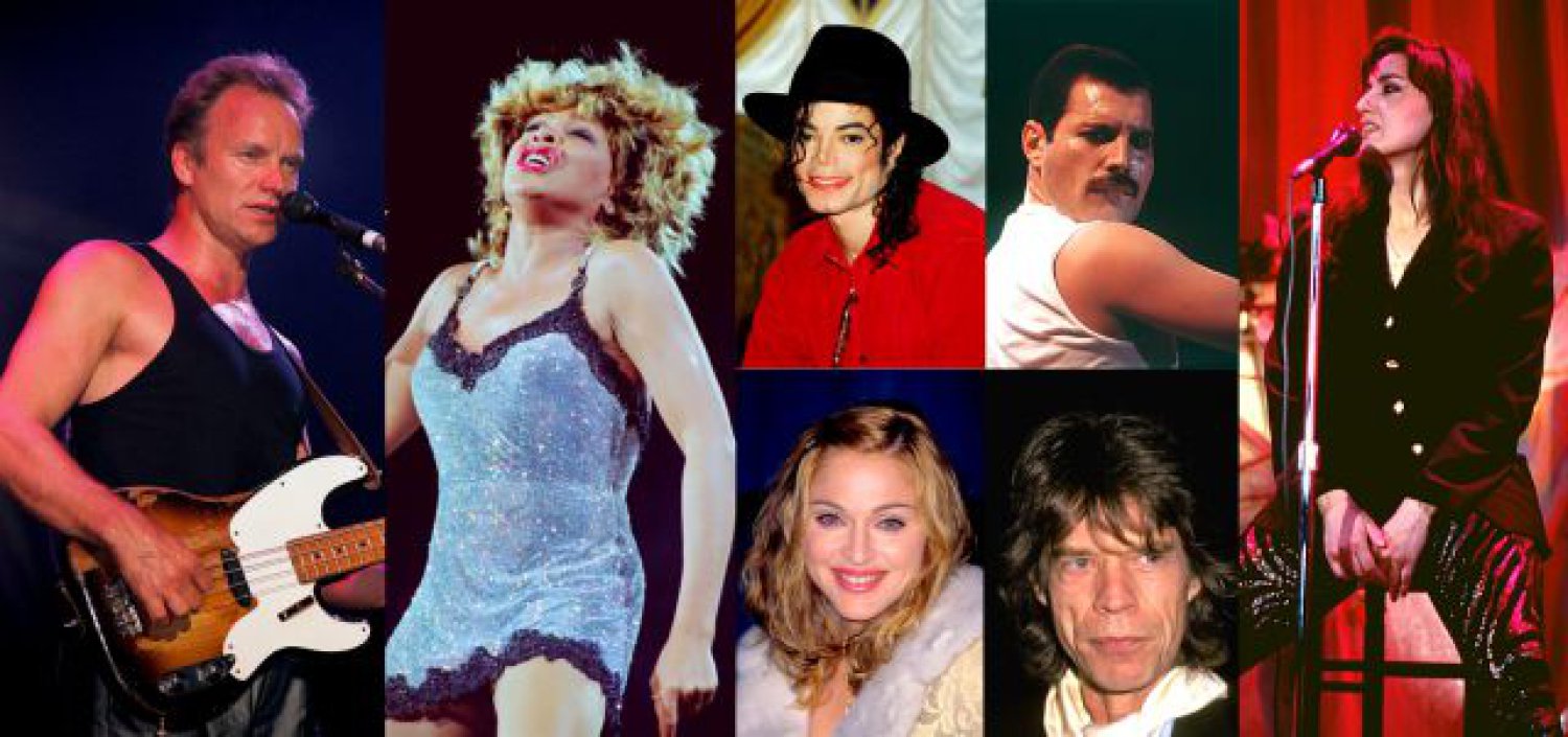 Sting, Freddie Mercury o Madonna: mayo de 1996, una lista con los  Principales artistas de la historia | LOS40 Classic | LOS40