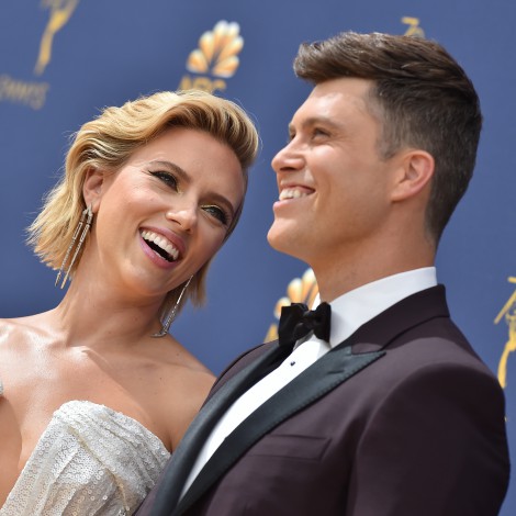 Scarlett Johansson, troleada de forma épica por su marido durante los premios MTV