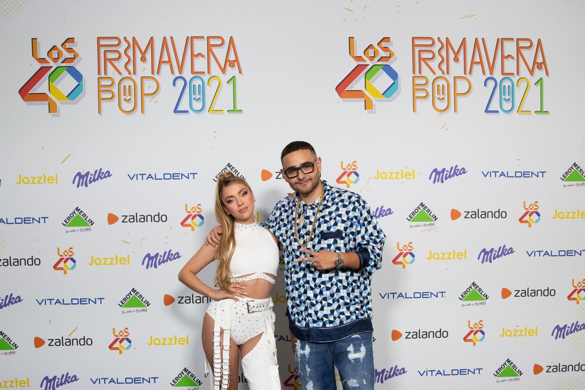 LOS40 Primavera Pop Madrid 2021 - Ana Mena y Rocco Hunt