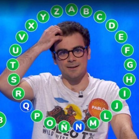 Las 12 palabras que hicieron perder el bote de ‘Pasapalabra’ a Pablo Díaz