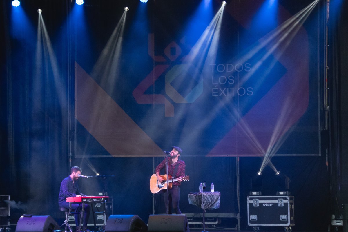 LOS40 Stage con Sidecars en Burgos