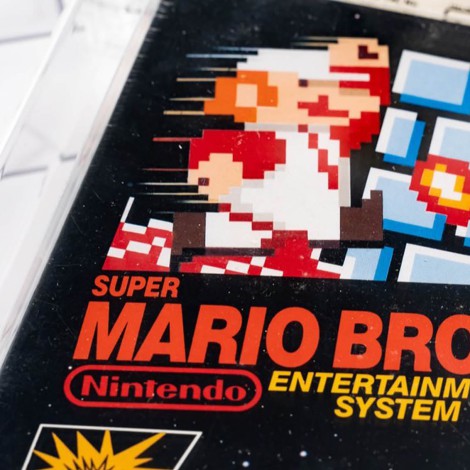 Se vende una copia sellada de Super Mario Bros por 2 millones de dólares.