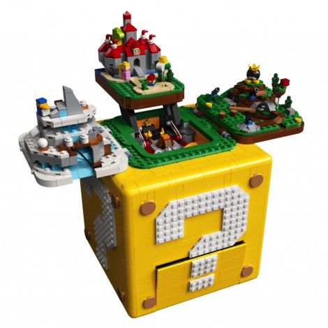El bloque de Mario 64 es otra de las grandes compras que puedes hacer a LEGO