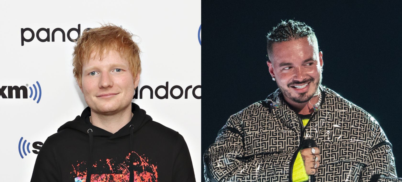 J Balvin y Ed Sheeran presumen de amistad: ¿se viene colaboración?