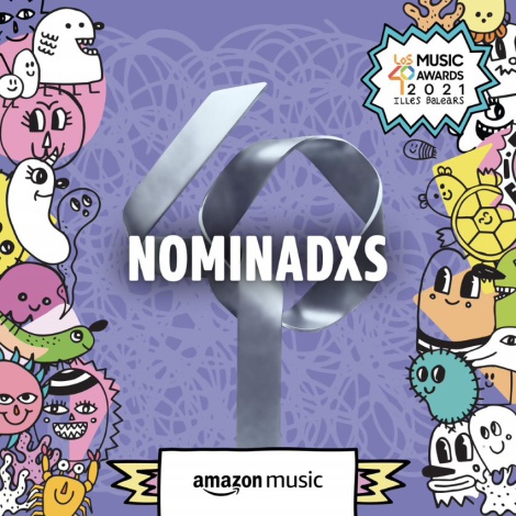 Escucha la playlist oficial de los nominados de LOS40 Music Awards 2021 en Amazon Music
