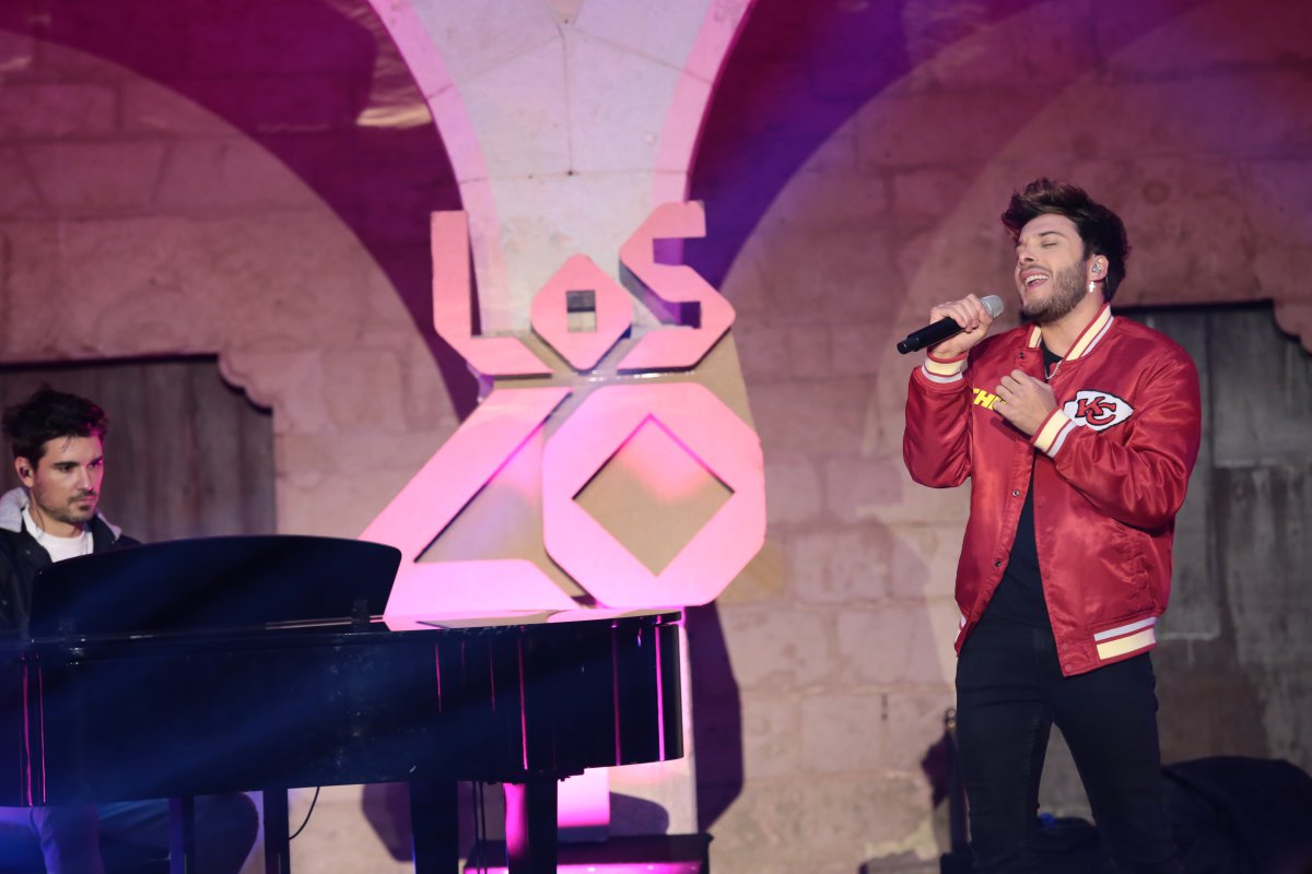 La emoción de Blas Cantó en su showcase con LOS40, en imágenes