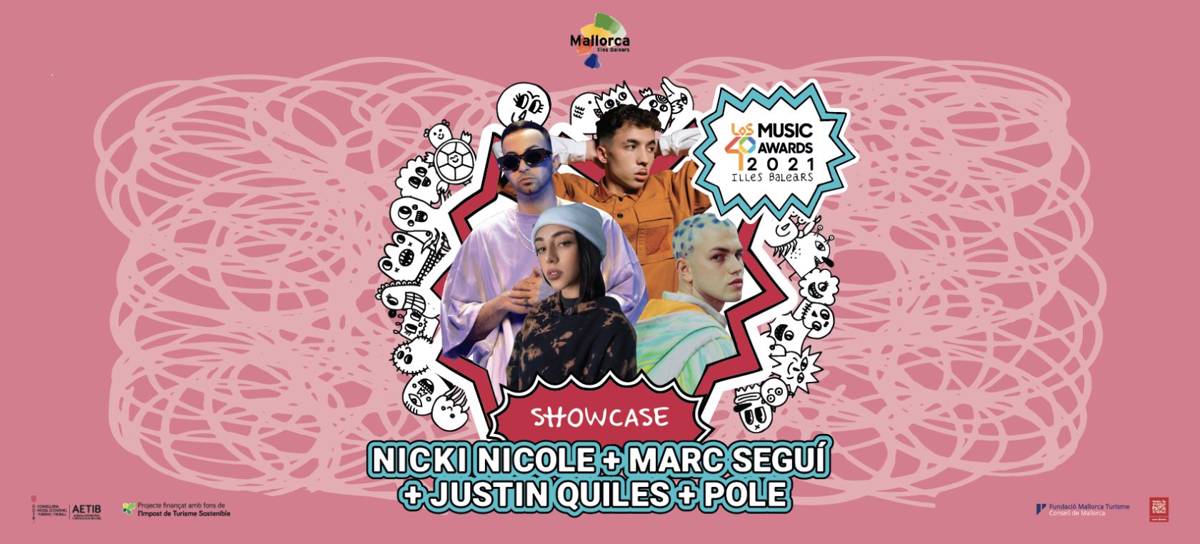 LOS40 URBAN SHOWCASE: ¡Consigue tu pase para ver a Nicki Nicole, Justin Quiles, Marc Seguí y Pole!