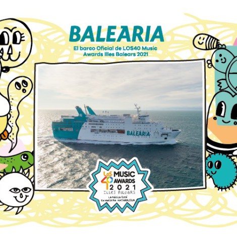 A bordo del Regina Baltica, el barco de #LOS40MAxBaleària
