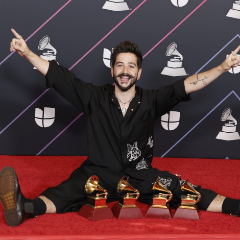 Premios Grammy Latinos: Camilo gana 4 premios y le dedica uno de ellos al hijo que está esperando con Evaluna