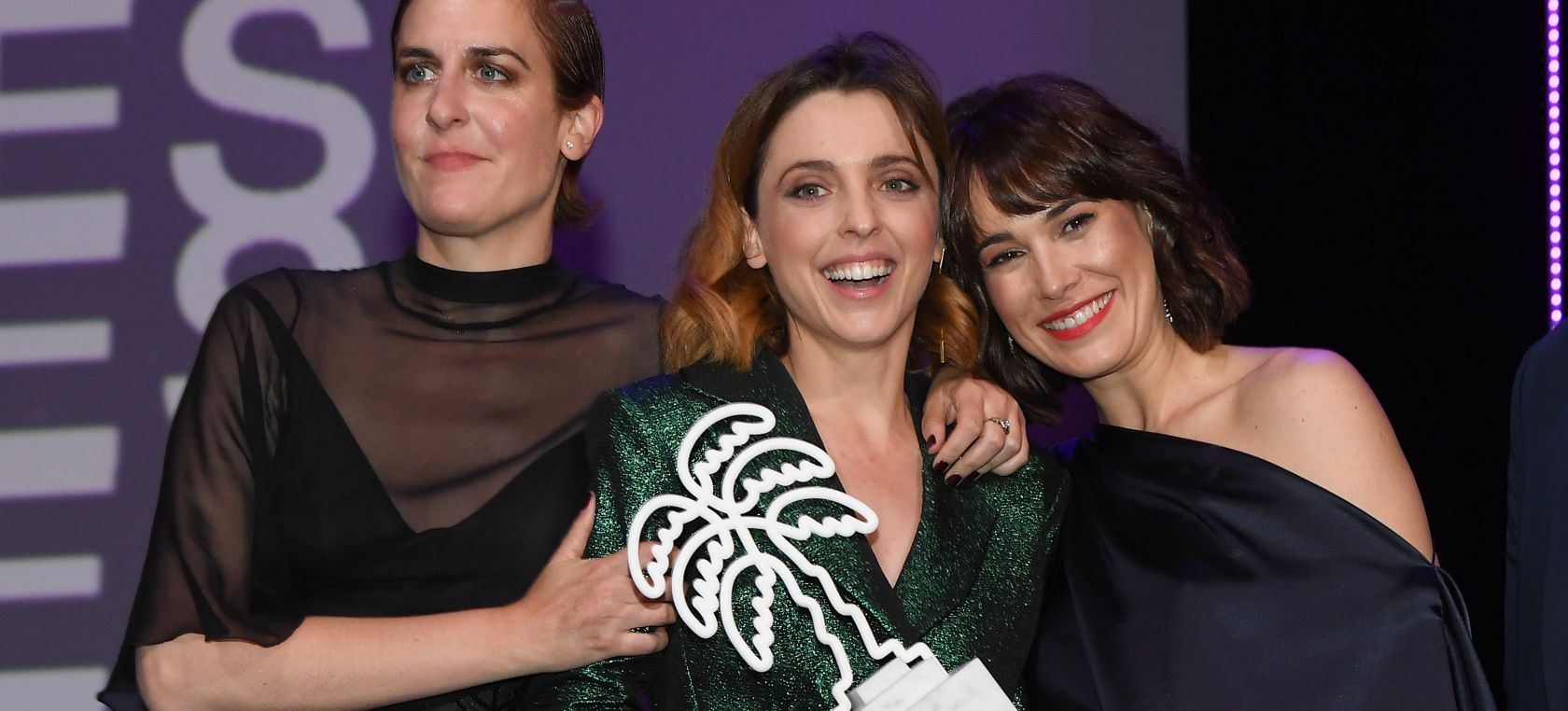 Leticia Dolera destroza la Palma que le dieron en el festival de Cannes