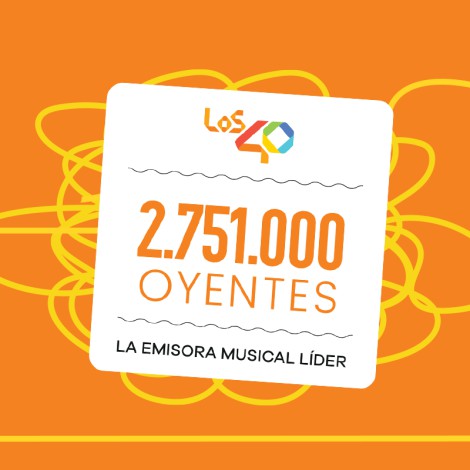 LOS40 cierra este 2021 manteniendo su liderato como radio musical en España con 2.751.000 oyentes diarios