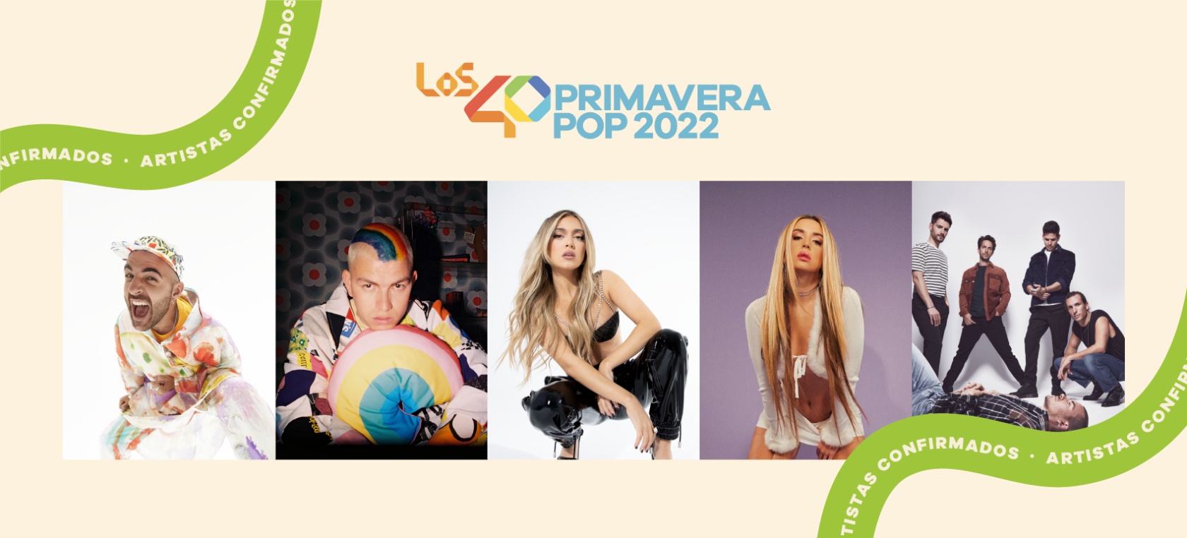 Lola Índigo, Ana Mena, Mau & Ricky y más, confirmados para el Festival LOS40 Primavera Pop 2022