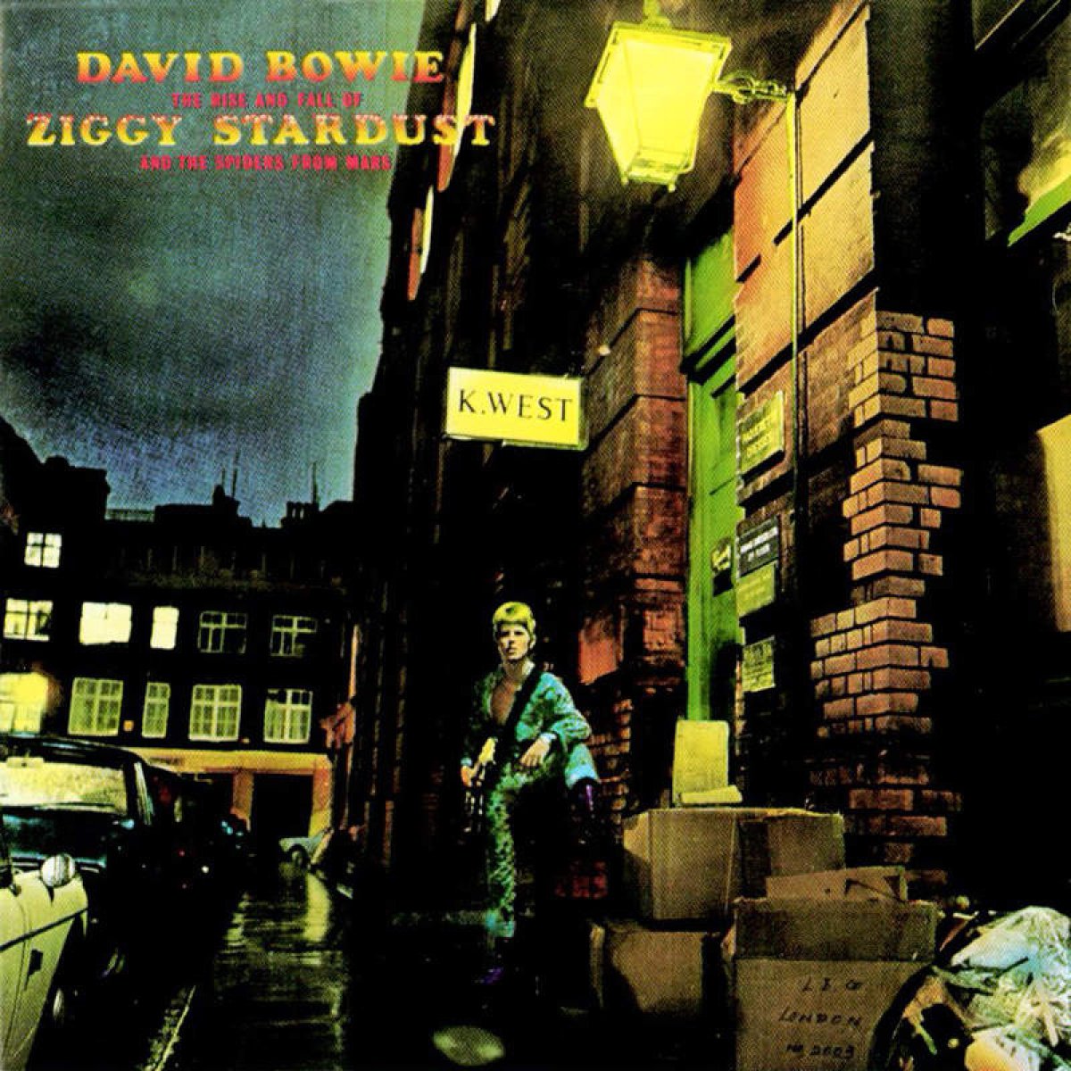 'The rise and fall of Ziggy Stardust and the Spiders from Mars' – David Bowie