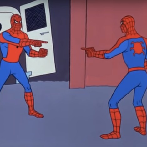 Tom Holland, Andrew Garfield y Tobey Maguire rompen internet recreando el meme más famoso de Spider-Man