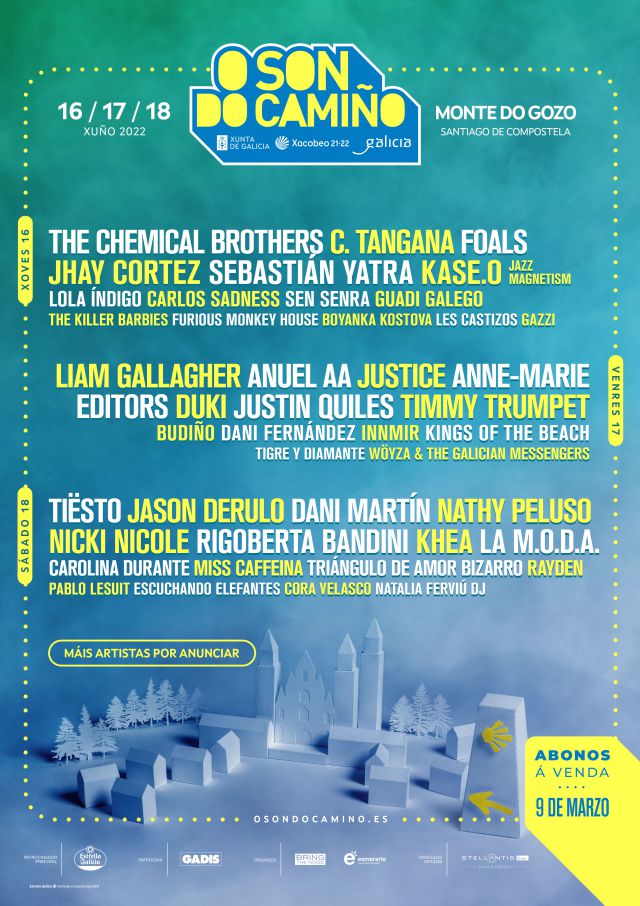 O Son do Camiño 2022 desvela su cartel con Jason Derulo, Dani Martin, Lola Índigo, C. Tangana o Nathy Peluso | Música | LOS40