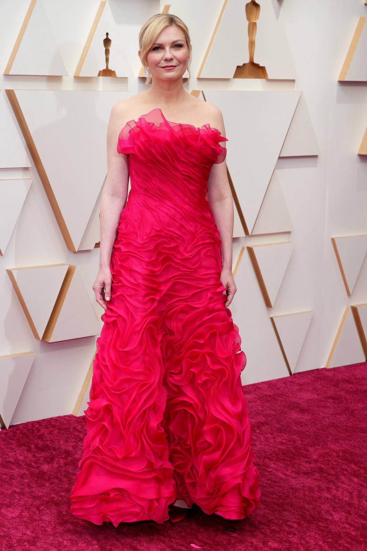Kirsten Dunst, en la alfombra roja de los Oscar 2022