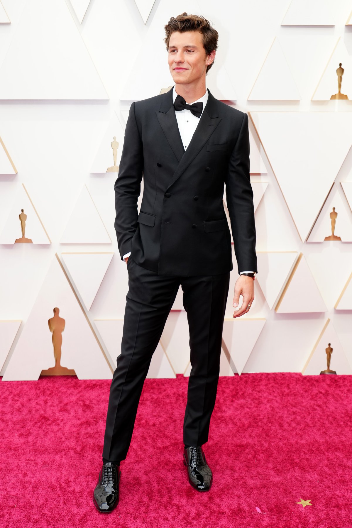 Shawn Mendes, en la alfombra roja de los Oscar 2022