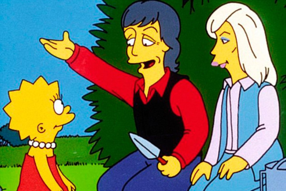 Paul McCartney, en Los Simpson