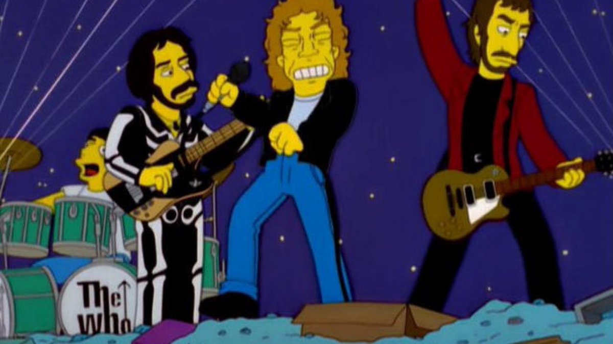 The Who, en Los Simpson