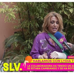 Lydia Lozano sufre un accidente doméstico y se rompe el radio