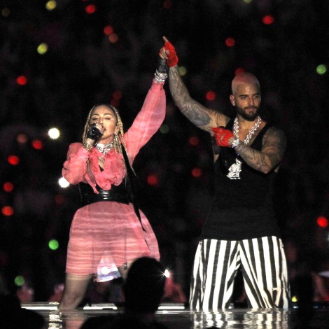 Maluma celebra el concierto más importante de su carrera acompañado de Madonna