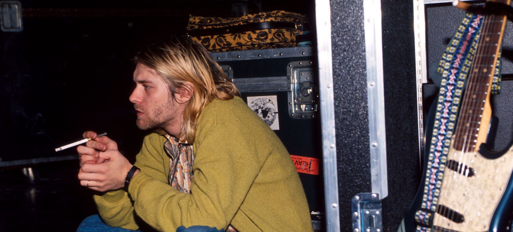 Esto es lo que se ha pagado por la guitarra de Kurt Cobain en el vídeo de ‘Smells like teen spirit’