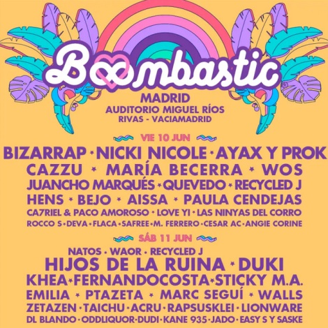 Festival Boombastic: horarios, nuevo recinto y toda la información para vivirlo a tope