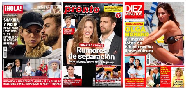 Estas son las portadas de las revistas del corazón de hoy miércoles 8 de  junio | Love 40 | LOS40