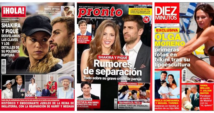 Estas son las portadas de las revistas del corazón de hoy miércoles 8 de  junio | Love 40 | LOS40