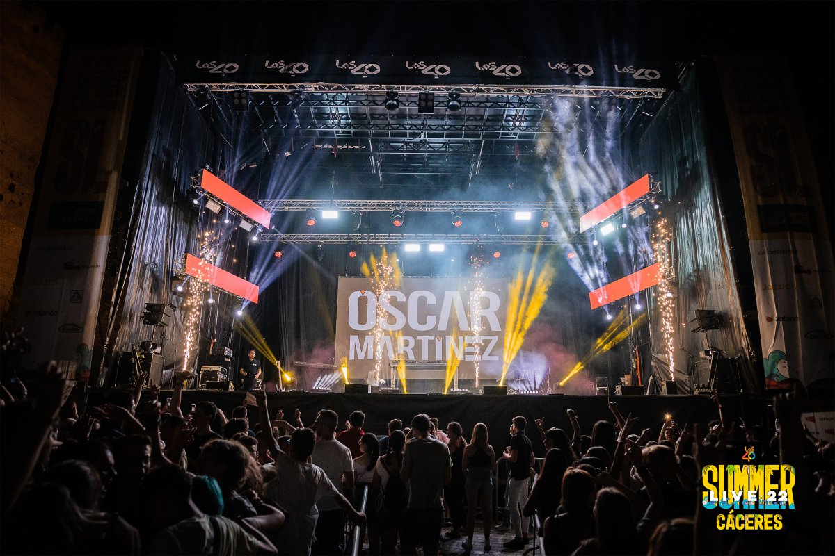 Las mejores fotos de LOS40 Summer Live 2022 en Cáceres