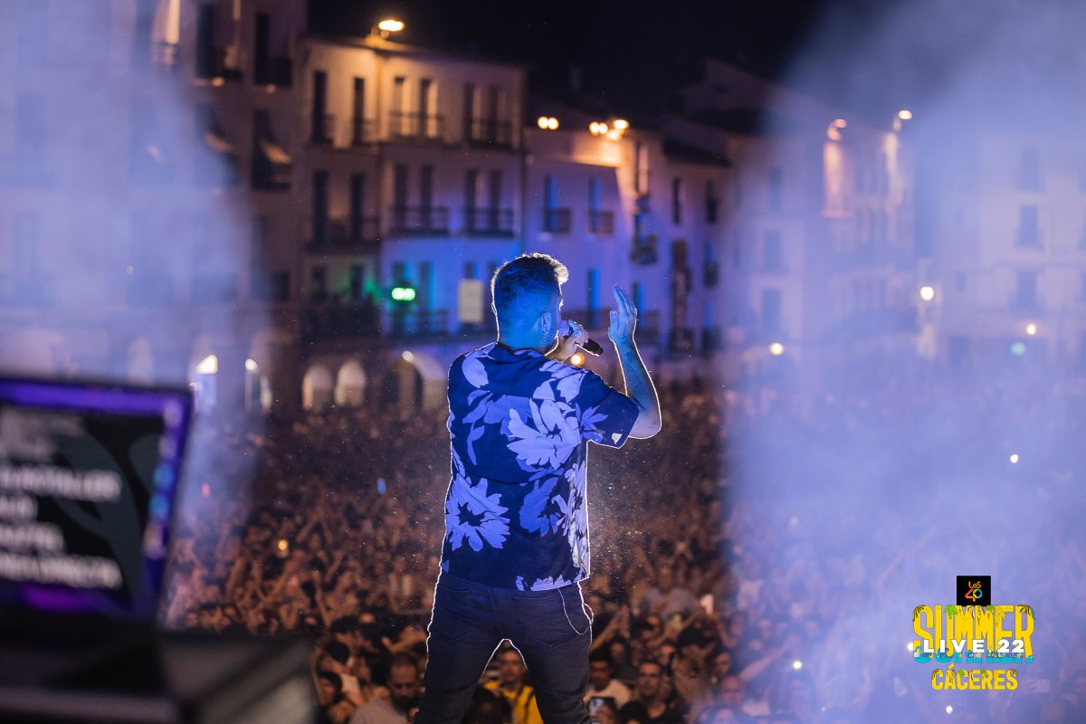 Las mejores fotos de LOS40 Summer Live 2022 en Cáceres