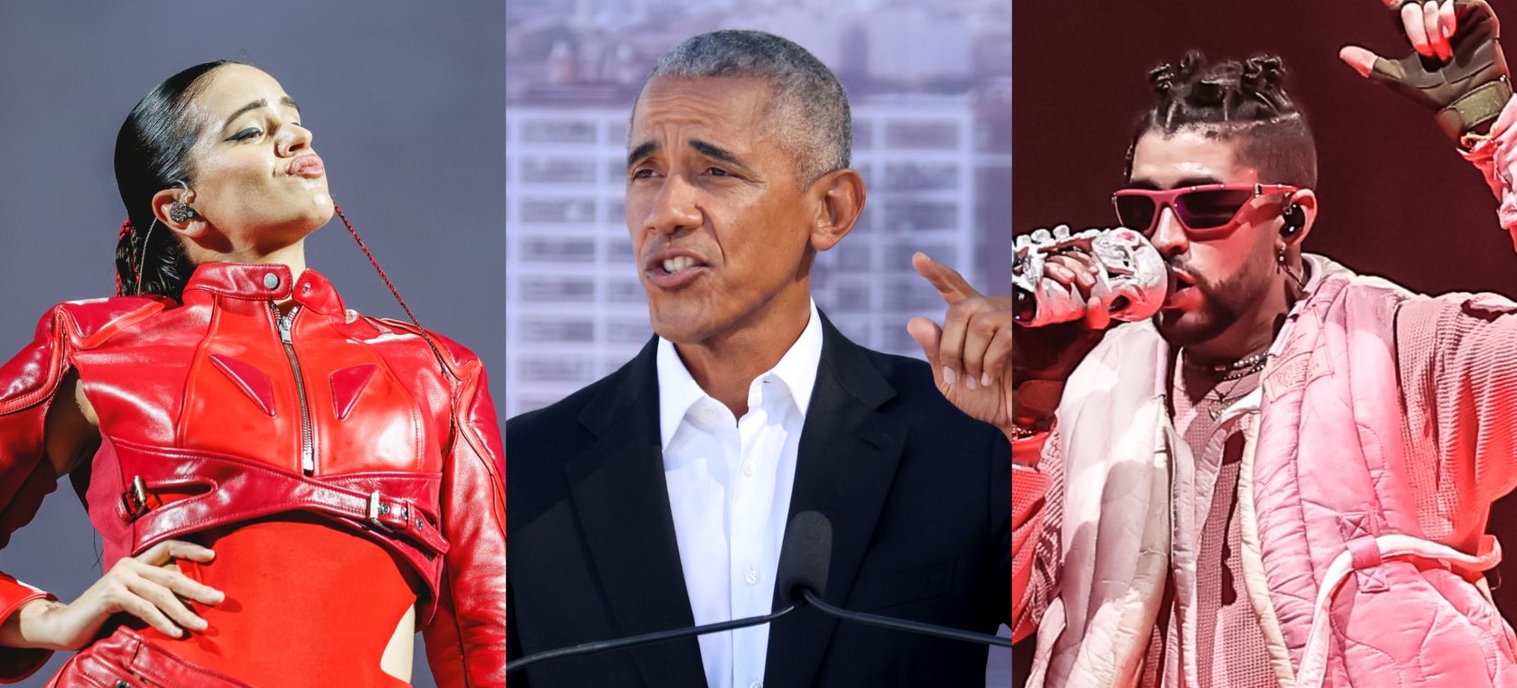 Rosalía y Bad Bunny se cuelan en la lista de canciones favoritas de Barack Obama