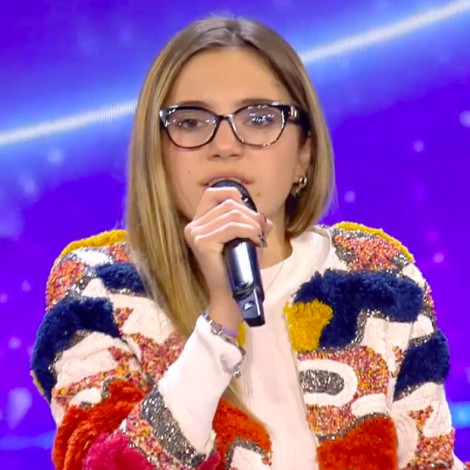Grecia, hija de Pepe Reina, triunfa en Idol Kids interpretando un tema de Dua Lipa