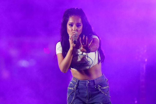 Becky G started singing at parties at the age of 15 to get out of poverty