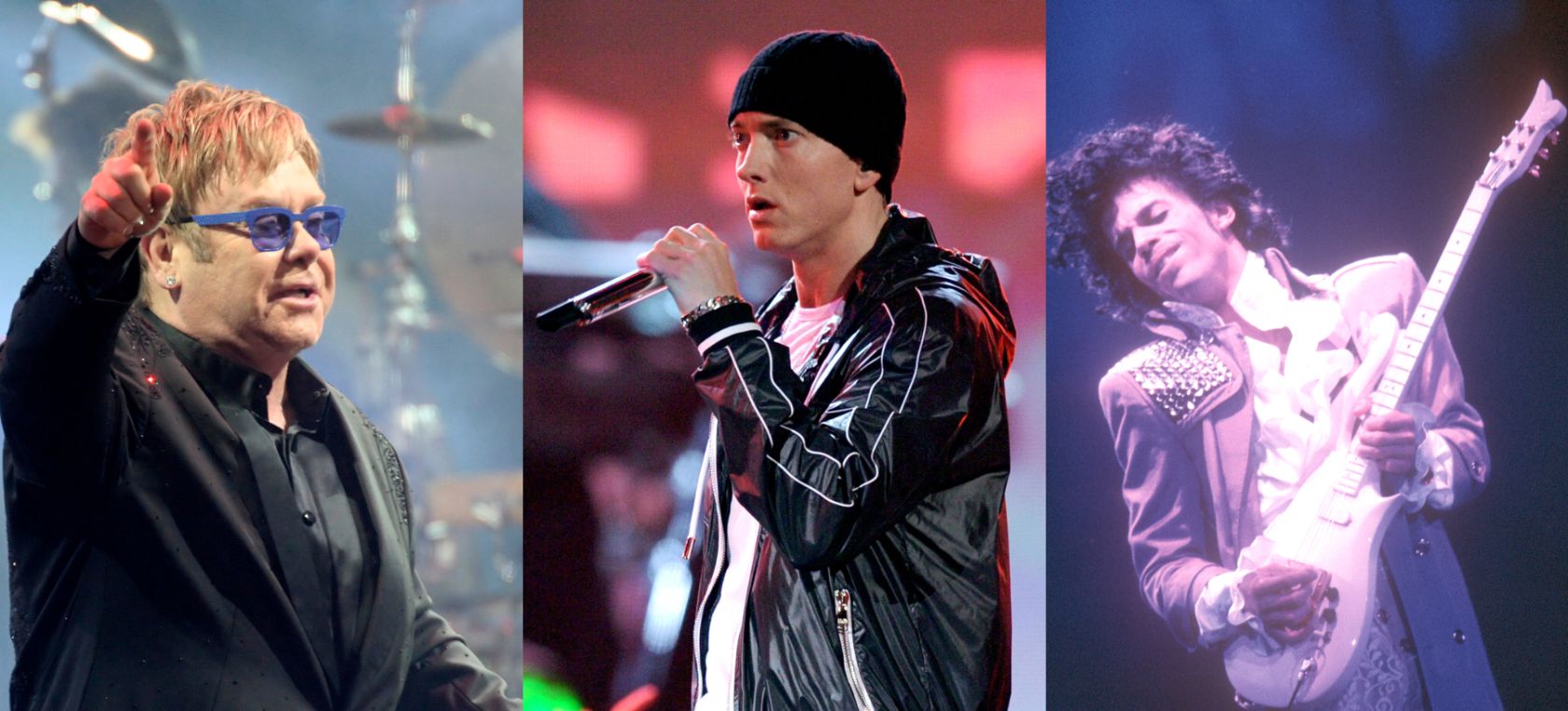 Carpas koi o gafas a 16 grados: Las demandas de Elton John, Eminem o Prince ‘detrás del escenario’