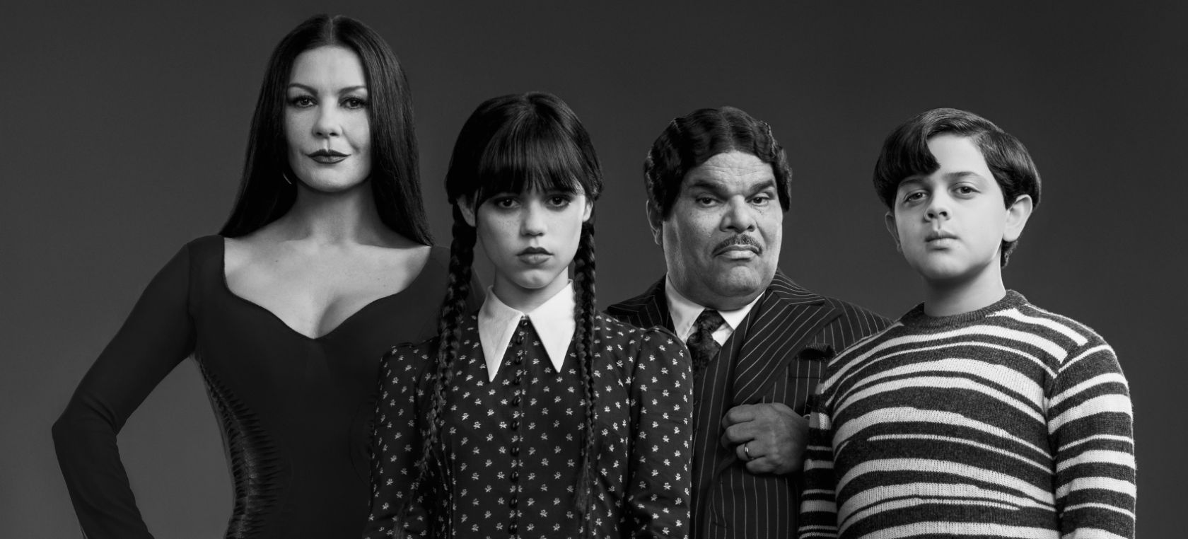 Netflix desvela la imagen de los miembros de la familia Addams de Tim Burton en 'Wednesday'
