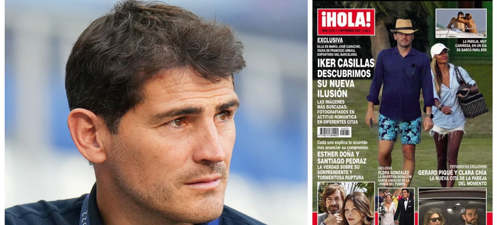 Iker Casillas y María José Camacho: una bonita amistad que copa hoy las portadas