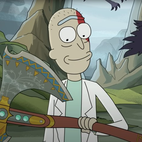 Rick y Morty se convierten en Kratus y Atreus de God of War