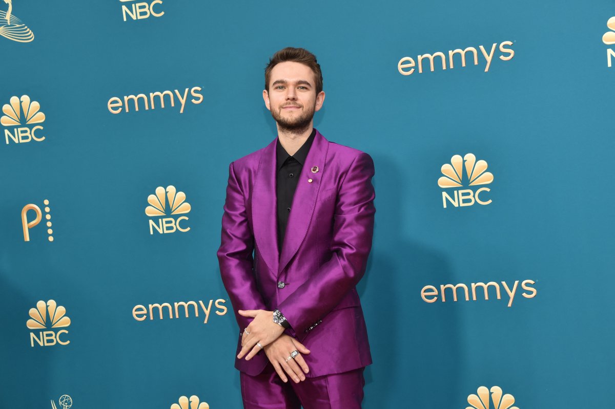 Zedd, en la alfombra de los Premios Emmy 2022
